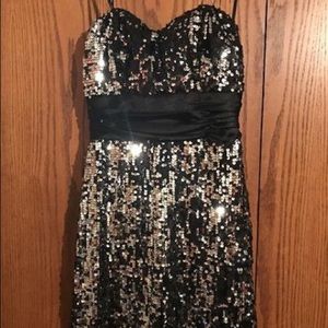 Short Sequin Dress